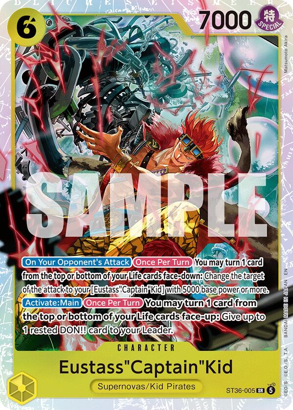 Eustass"Captain"Kid [Starter Deck: 3D2Y]