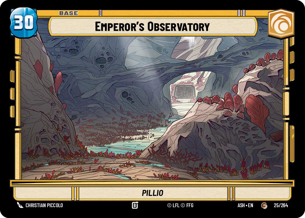 Emperor's Observatory // Shield (25/264 // T03) (25/264 // T03) [Ashes of the Empire]
