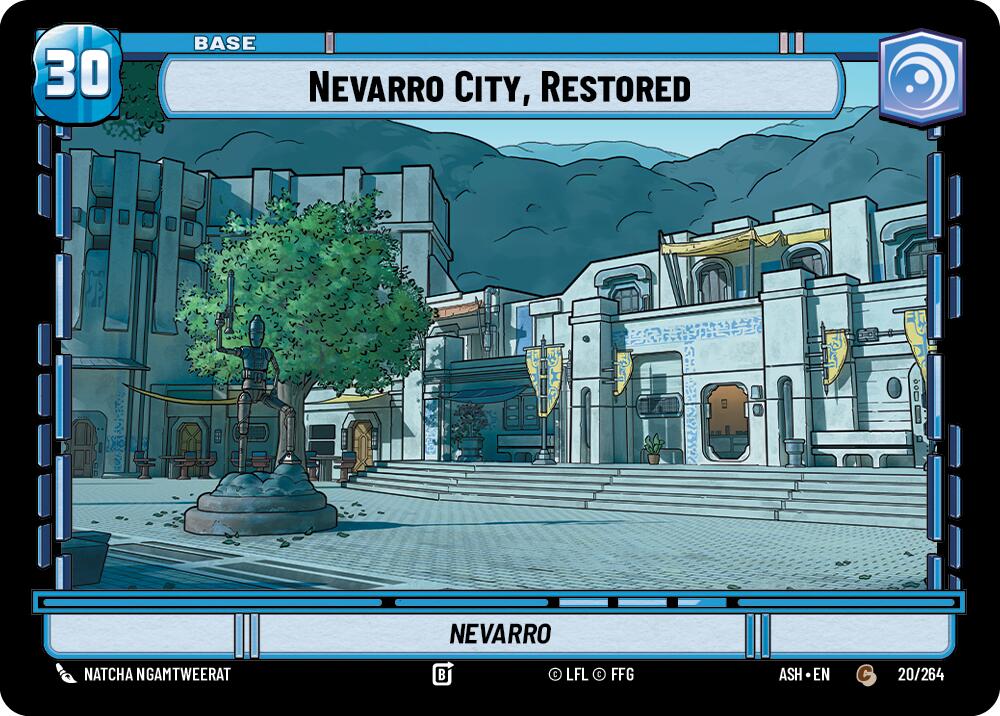Nevarro City, Restored // Shield (20/264 // T03) (20/264 // T03) [Ashes of the Empire]