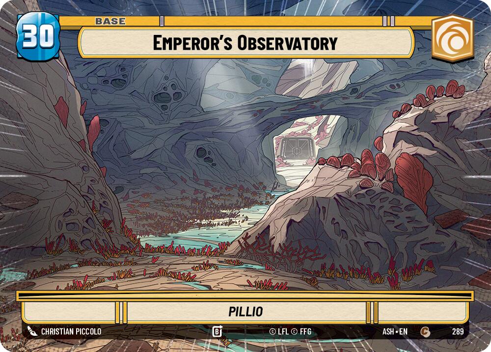 Emperor's Observatory // Shield (289 // t06) (Hyperspace) (289 // T06) [Ashes of the Empire]