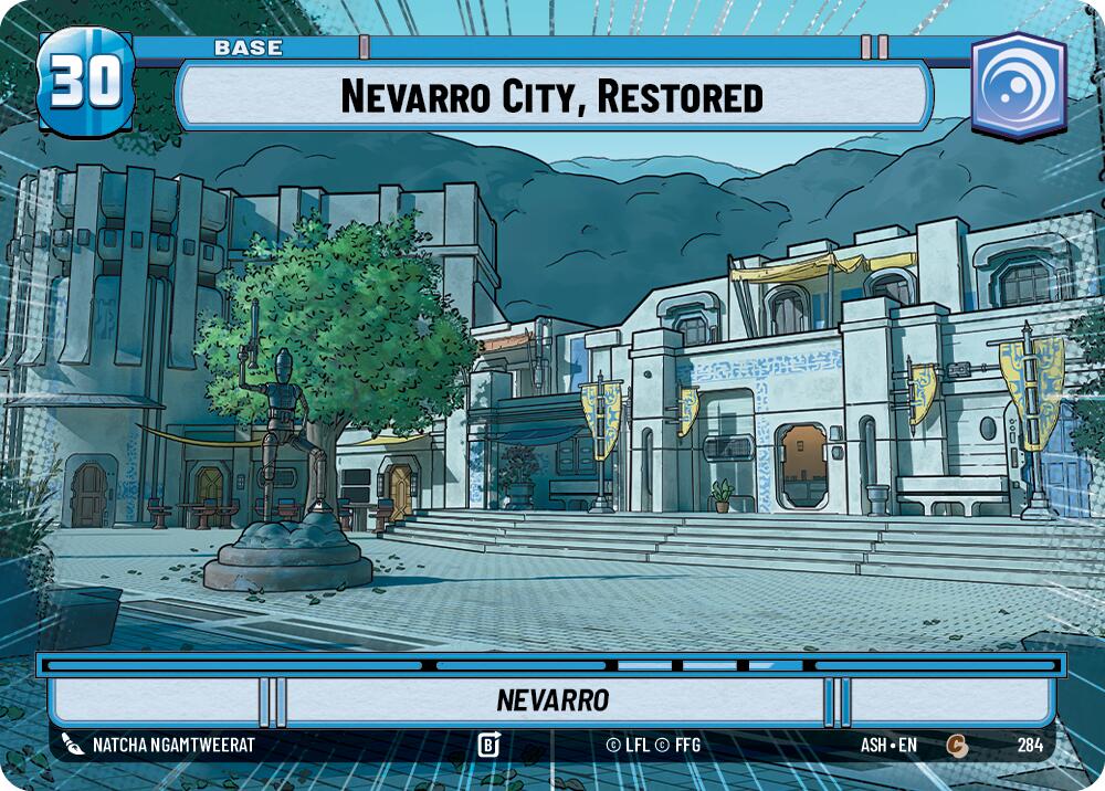 Nevarro City, Restored // Mandalorian (284 // t04) (Hyperspace) (284 // T04) [Ashes of the Empire]