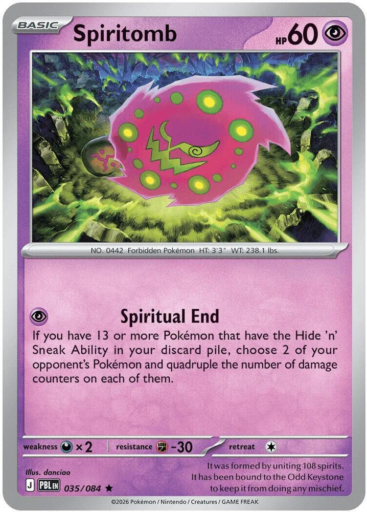 Spiritomb (035/084) (Deck Exclusive) [Mega Evolution: Pitch Black]