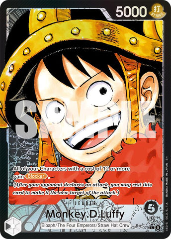 Monkey.D.Luffy (OP17-079) (Alternate Art) [The World's Strongest Warriors]