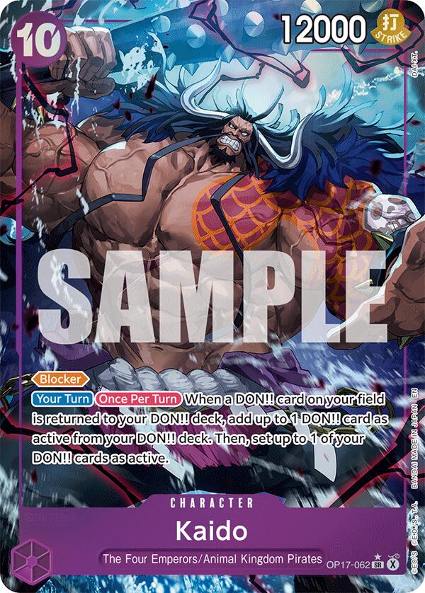 Kaido (OP17-062) (Alternate Art) [The World's Strongest Warriors]
