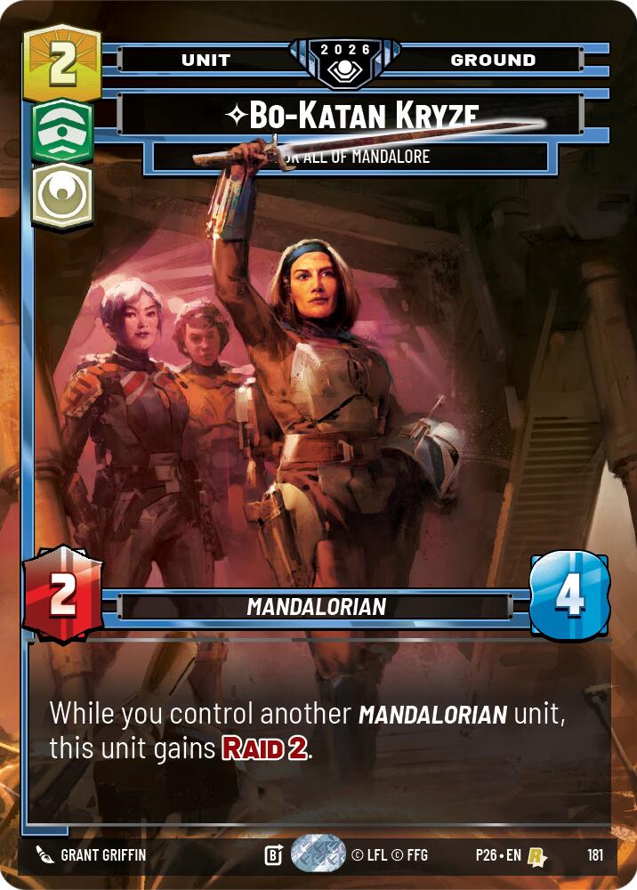 Bo-Katan Kryze - For All of Mandalore (181) (181) [Galactic Championship 2026]