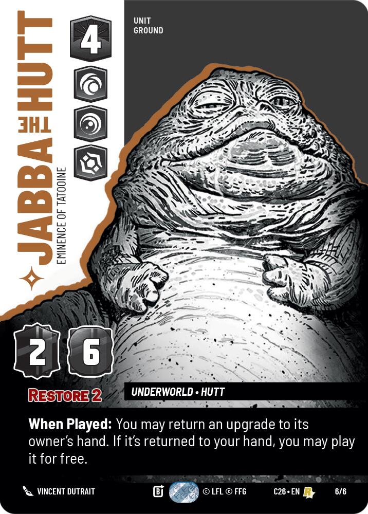Jabba the Hutt - Eminence of Tatooine (6/6) (6/6) [2026 Convention Exclusive]