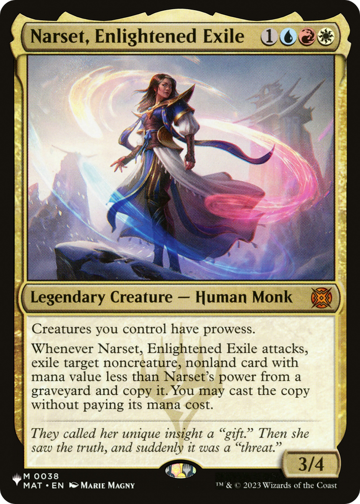 Narset, Enlightened Exile [The List]