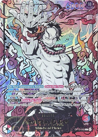 Portgas.D.Ace (OP13-002) (English Version 3rd Anniversary Set) [One Piece Promotion Cards]