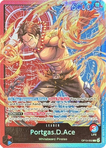 Portgas.D.Ace (OP13-002) (Sound Loader Ace and Sabo Edition 2026) [One Piece Promotion Cards]