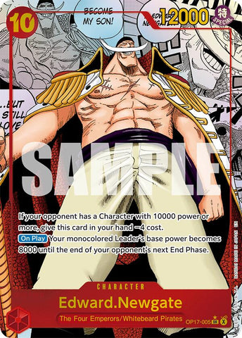 Edward.Newgate (OP17-005) (Manga) [The World's Strongest Warriors]