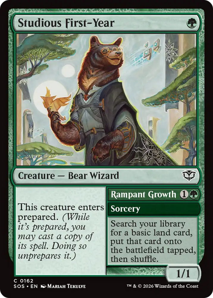Studious First-Year [Secrets of Strixhaven]