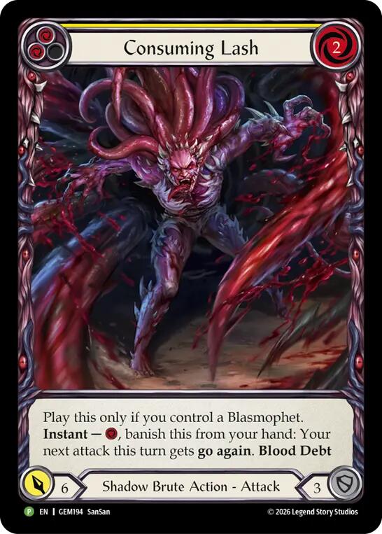 Consuming Lash [GEM194] (GEM Pack 6)