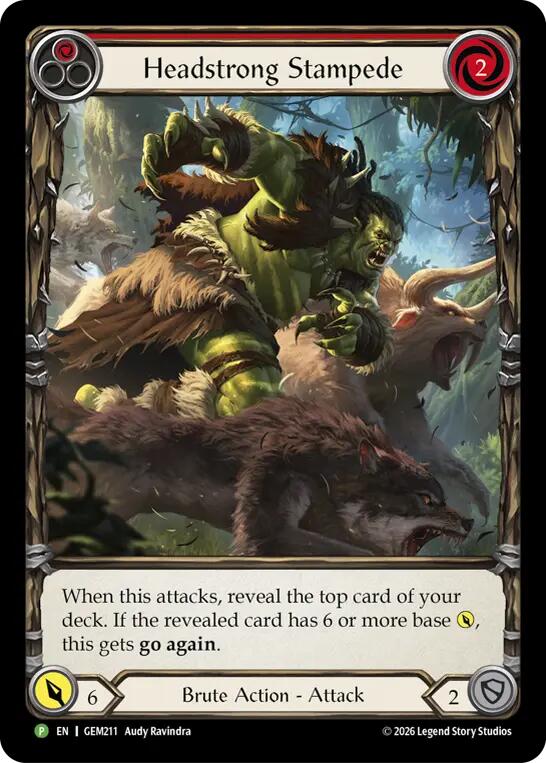 Headstrong Stampede [GEM211] (GEM Pack 6)