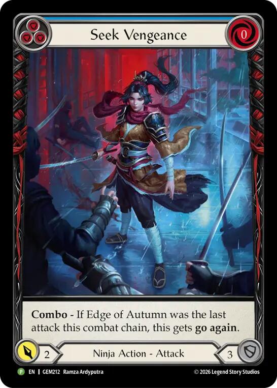 Seek Vengeance [GEM212] (GEM Pack 6)