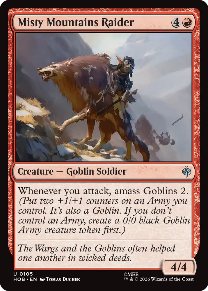 Misty Mountains Raider [The Hobbit]
