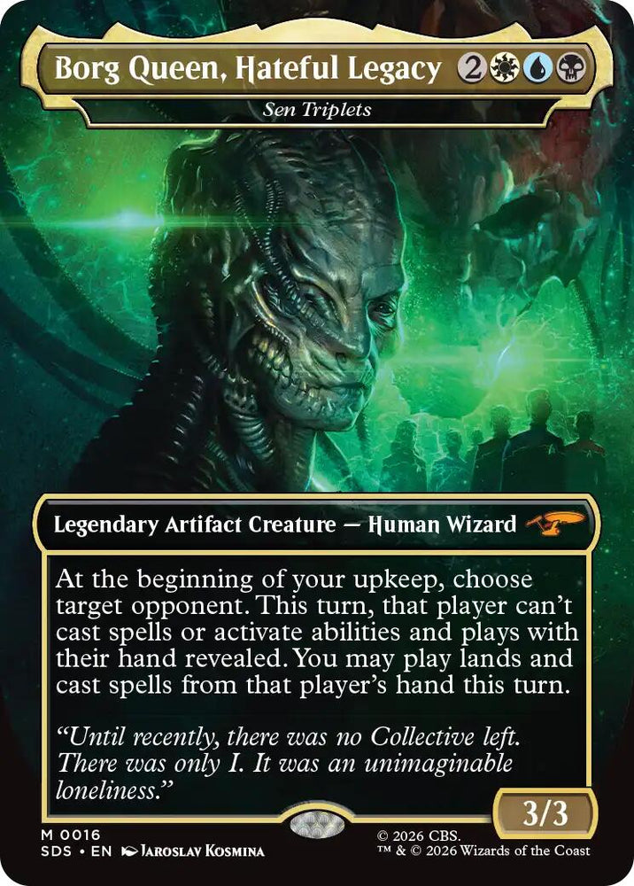 Borg Queen, Hateful Legacy - Sen Triplets (Borderless) [Star Trek: Stardates]