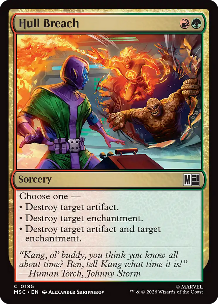 Hull Breach (Surge Foil) [Marvel Super Heroes Commander]