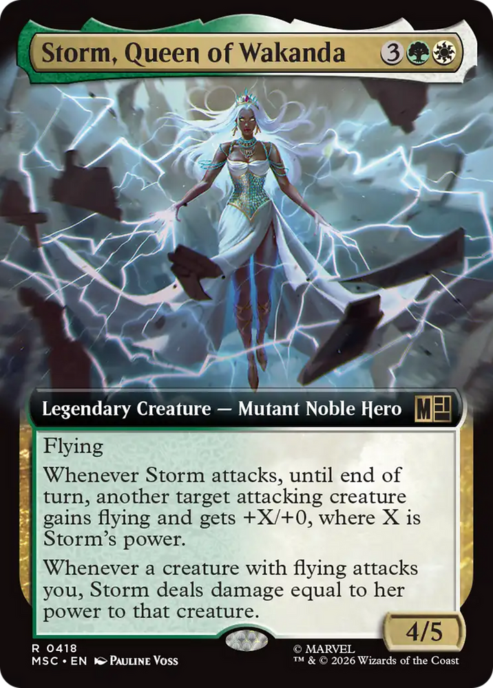 Storm, Queen of Wakanda (Extended Art) [Marvel Super Heroes Commander]