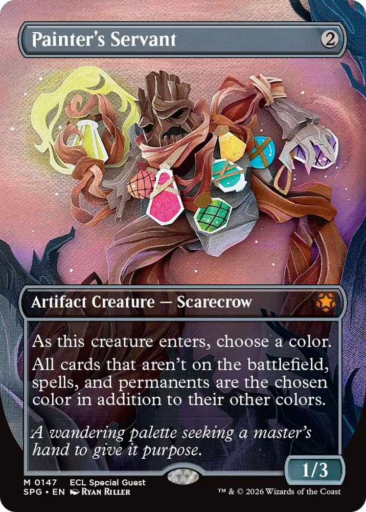 Painter's Servant (Borderless) [Lorwyn Eclipsed Special Guests]