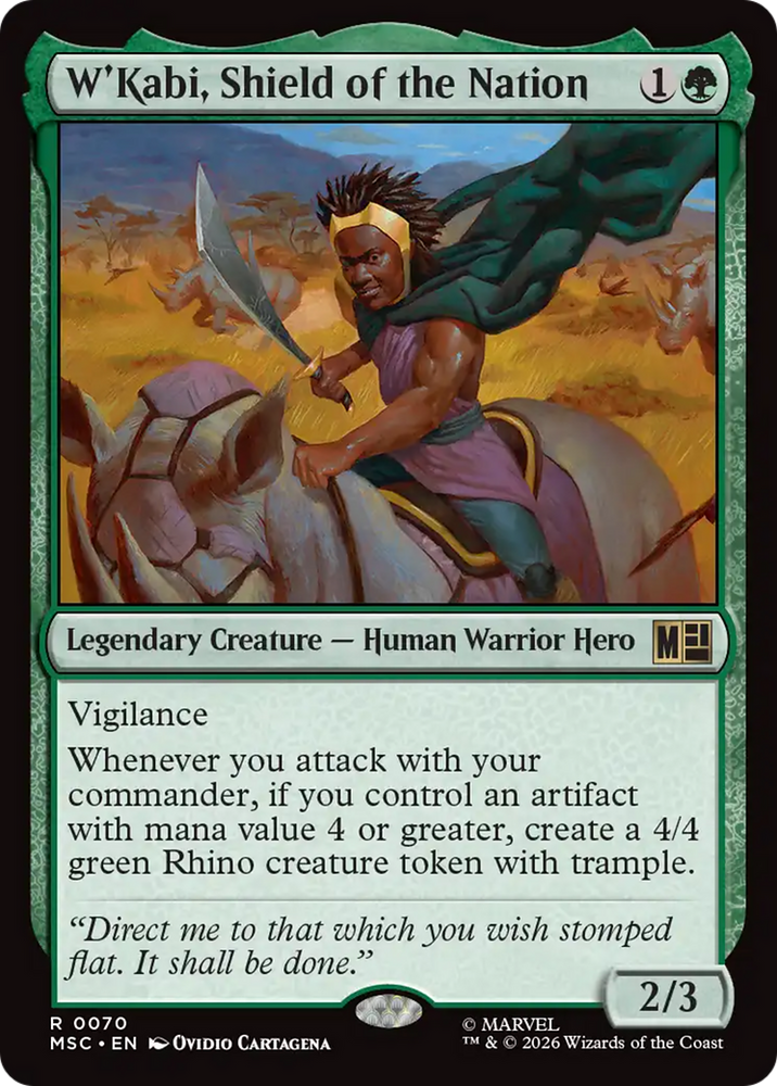 W'Kabi, Shield of the Nation [Marvel Super Heroes Commander]