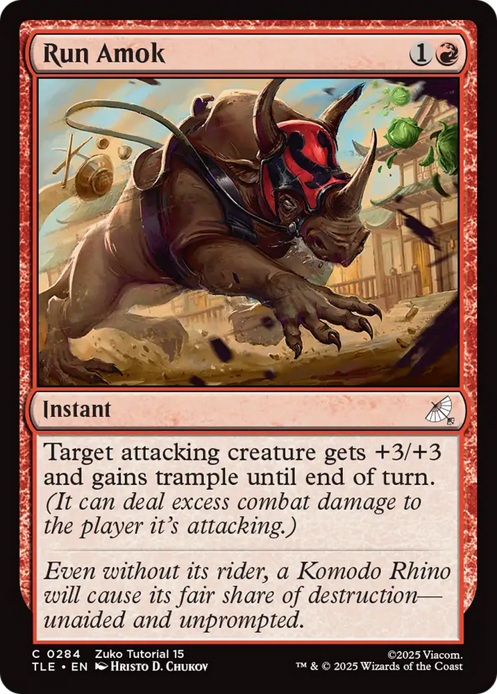 Run Amok (0284) [Avatar: The Last Airbender: Eternal-Legal]
