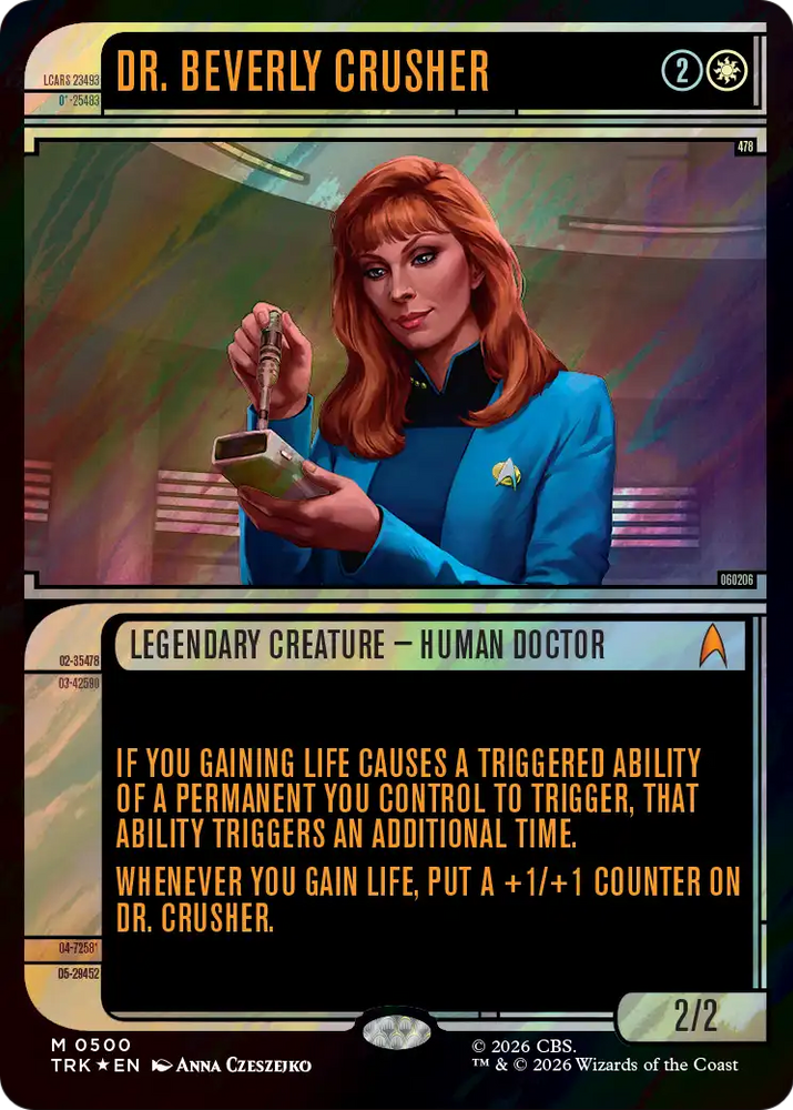 Dr. Beverly Crusher (Showcase) (Surge Foil) [Star Trek]