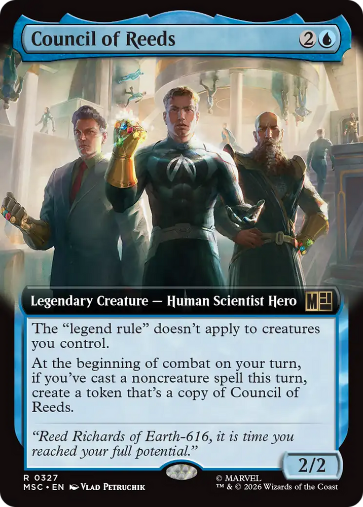 Council of Reeds (Extended Art) [Marvel Super Heroes Commander]