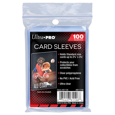 ultra pro Soft Trading Card Penny Sleeves - 100 count