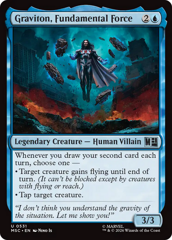 Graviton, Fundamental Force [Marvel Super Heroes Commander]