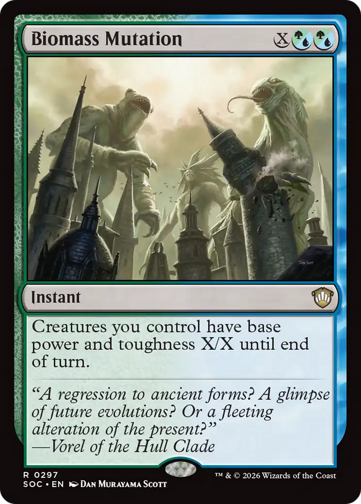 Biomass Mutation [Secrets of Strixhaven Commander]