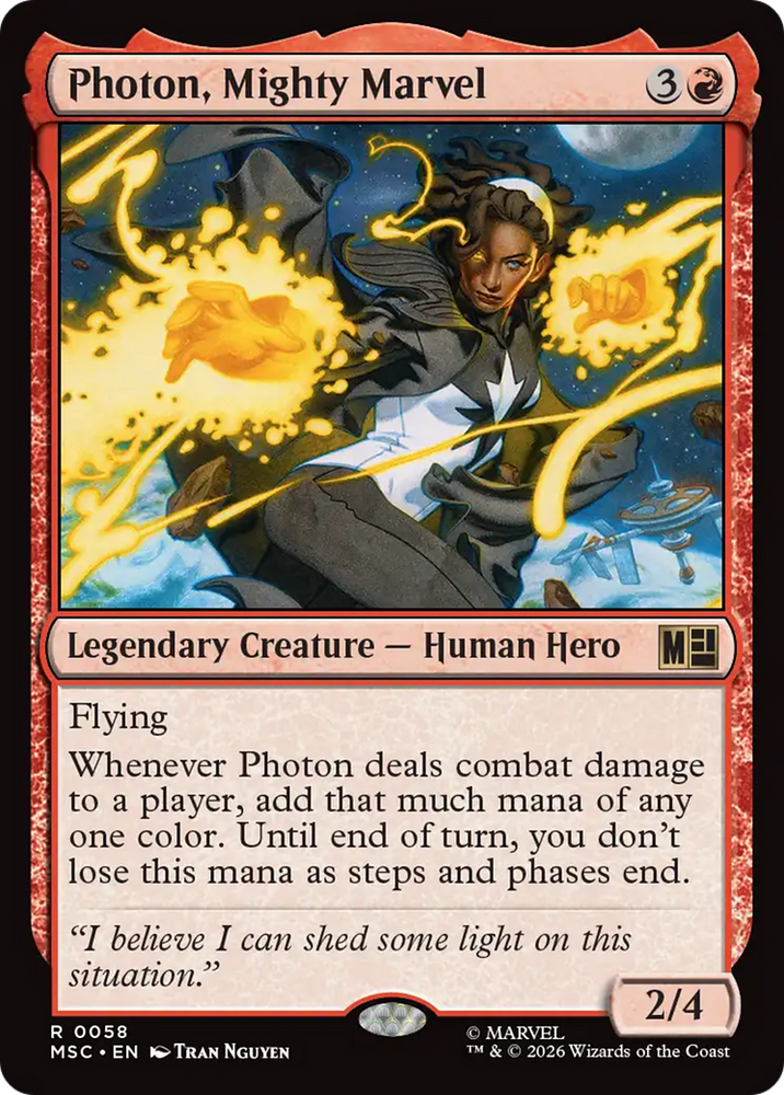 Photon, Mighty Marvel [Marvel Super Heroes Commander]
