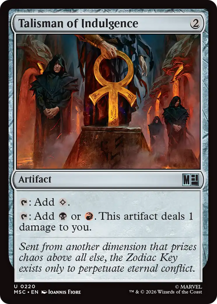 Talisman of Indulgence (Surge Foil) [Marvel Super Heroes Commander]