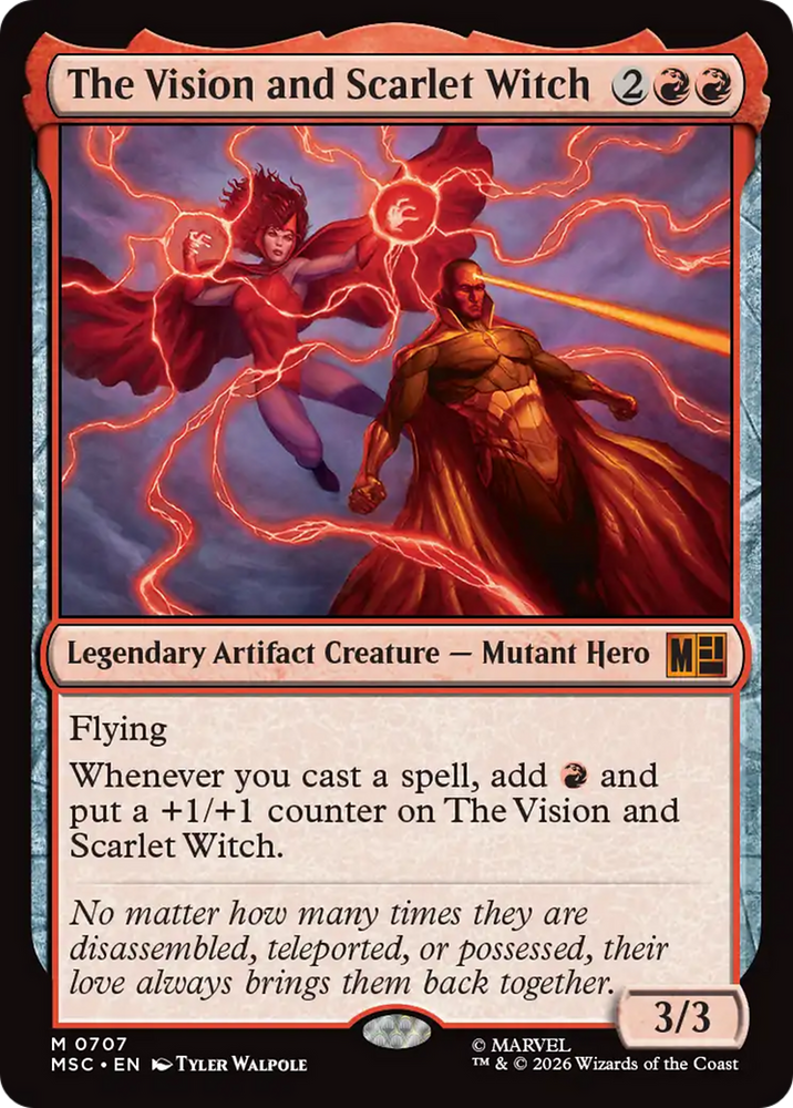 The Vision and Scarlet Witch [Marvel Super Heroes Commander]