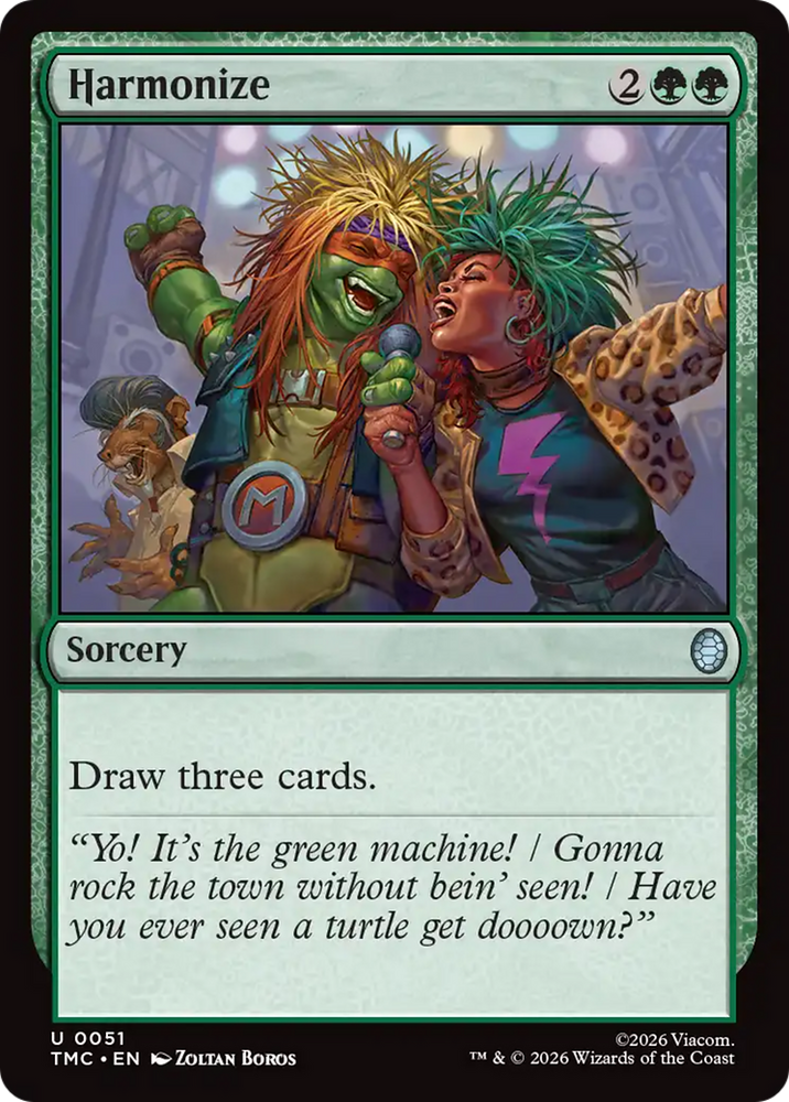 Harmonize [Teenage Mutant Ninja Turtles Commander]