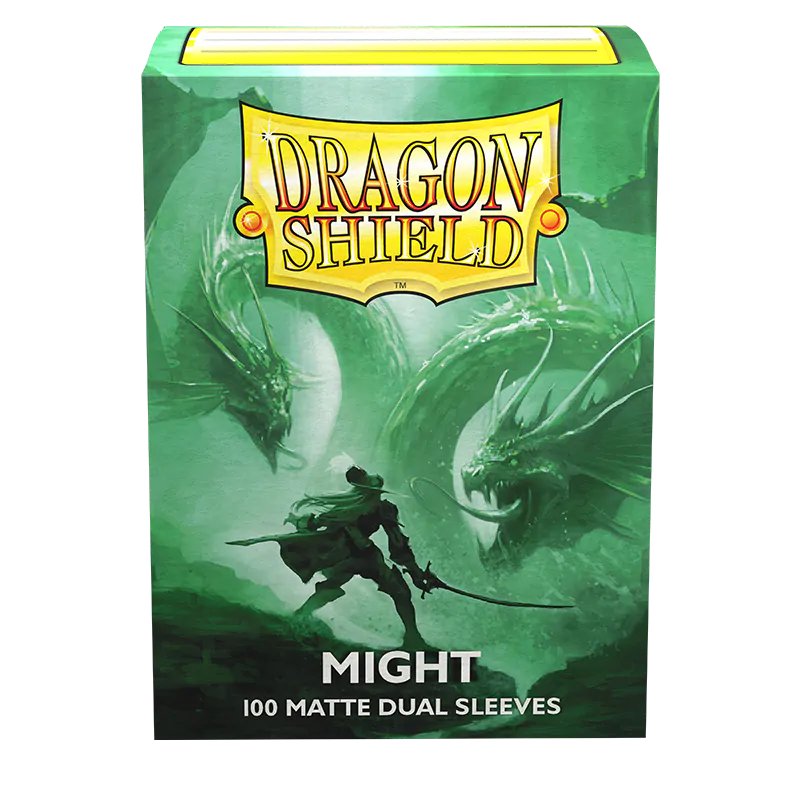 Dragon Shield: Standard 100ct Sleeves (Dual Matte) - Might