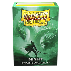 Dragon Shield: Standard 100ct Sleeves (Dual Matte) - Might