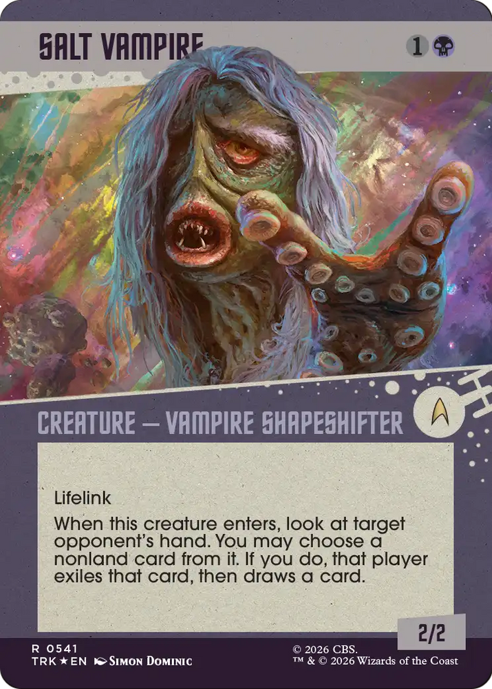 Salt Vampire (Showcase) (Surge Foil) [Star Trek]
