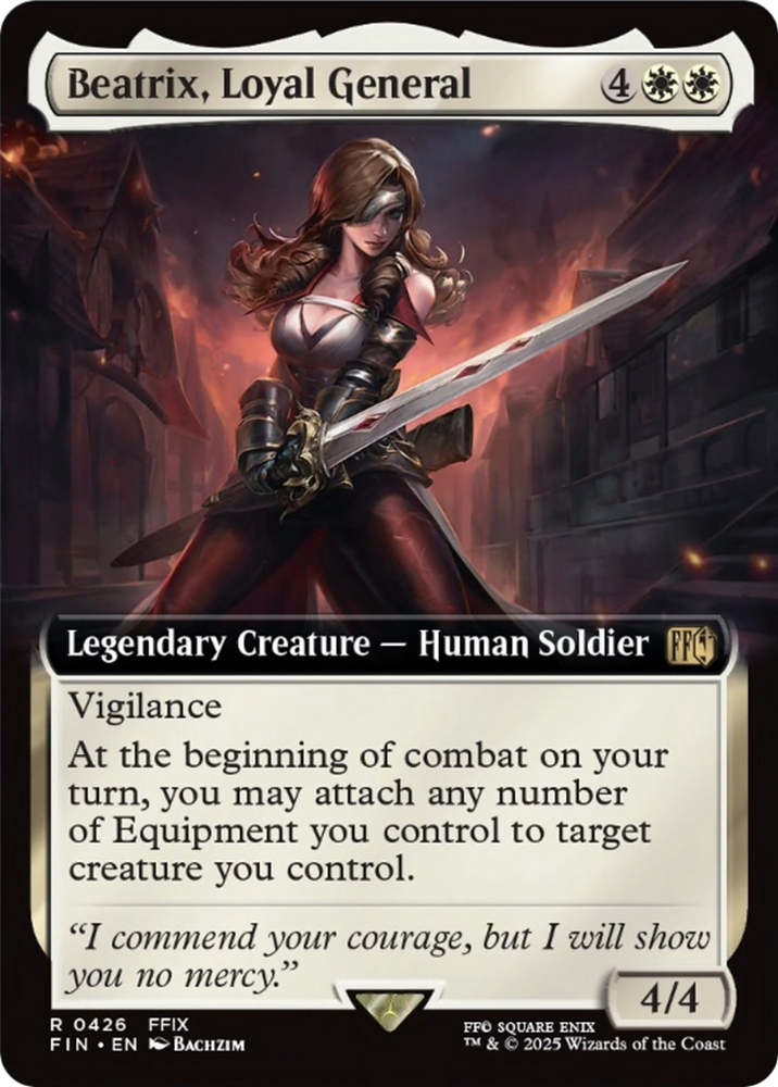 Beatrix, Loyal General (Extended Art) [FINAL FANTASY]