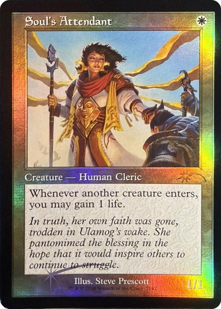 Soul's Attendant (Retro Frame) [Secret Lair Drop Series]