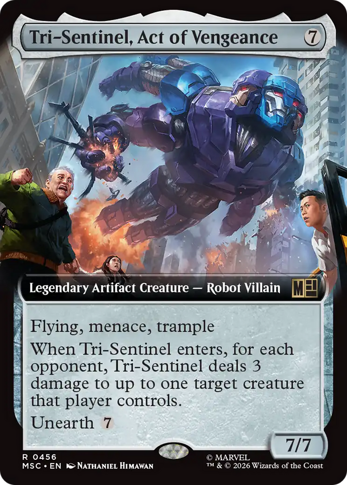 Tri-Sentinel, Act of Vengeance (Extended Art) [Marvel Super Heroes Commander]