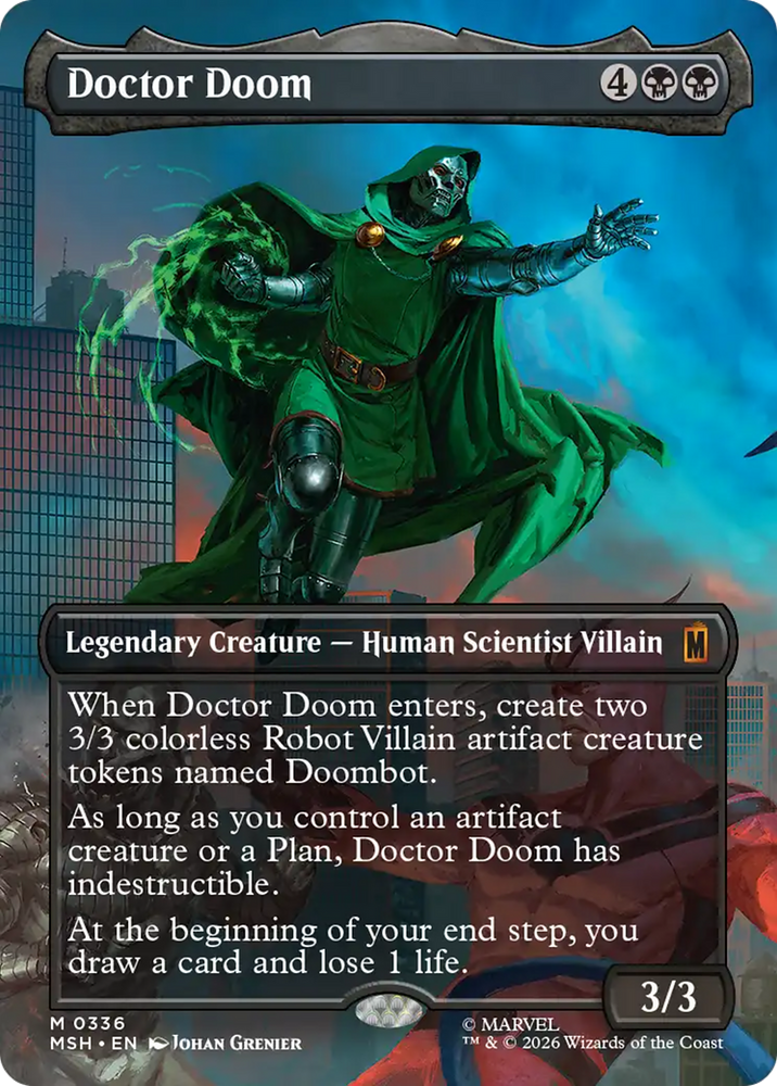 Doctor Doom (Borderless) (0336) [Marvel Super Heroes]