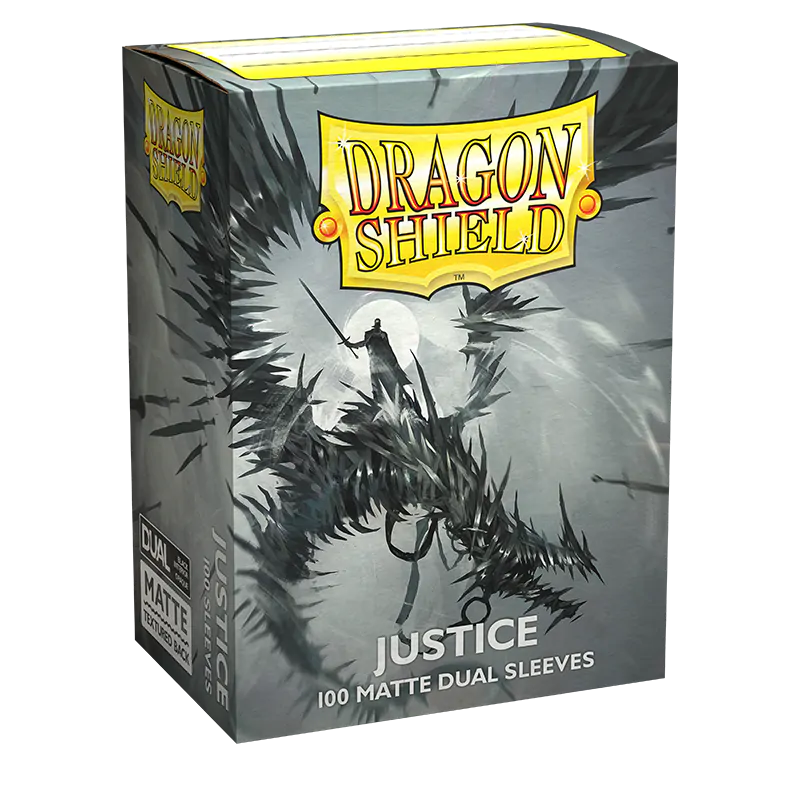 Dragon Shield: Standard 100ct Sleeves (Dual Matte) - Justice