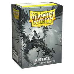 Dragon Shield: Standard 100ct Sleeves (Dual Matte) - Justice