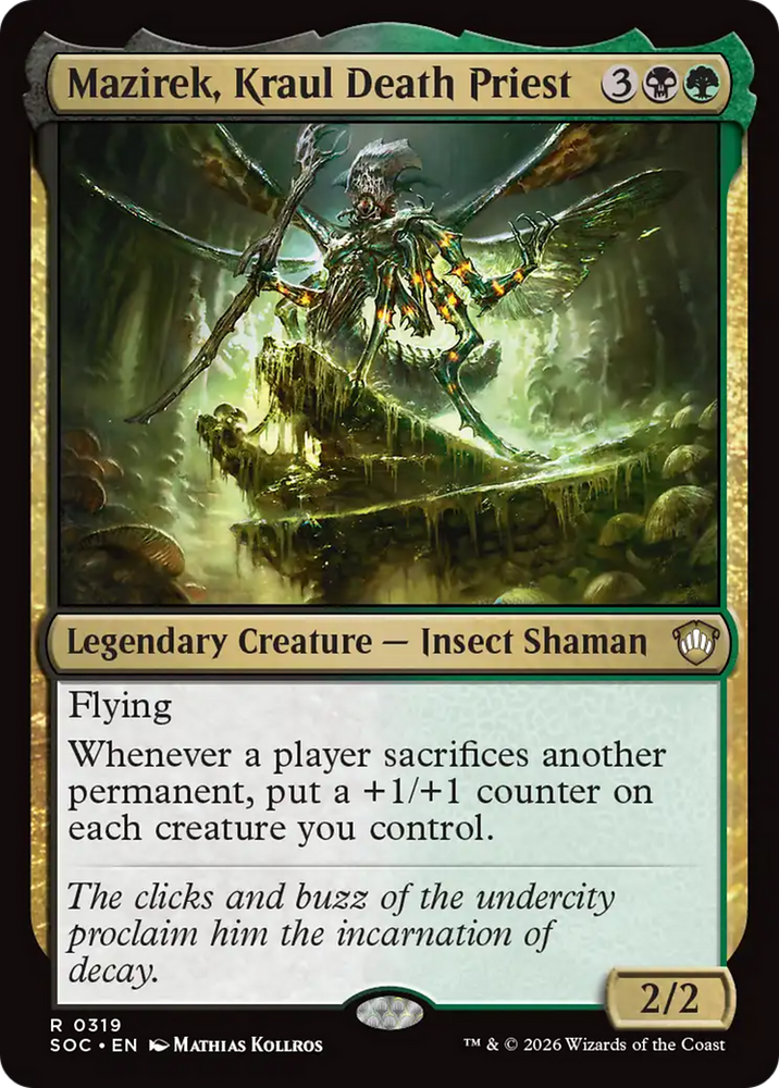 Mazirek, Kraul Death Priest [Secrets of Strixhaven Commander]