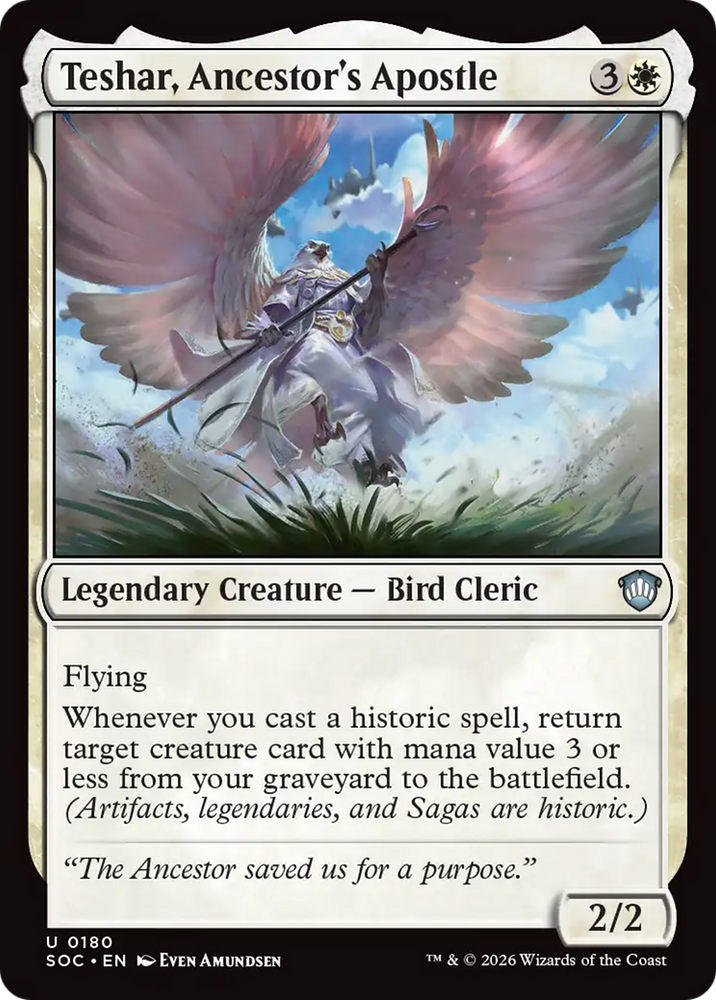Teshar, Ancestor's Apostle [Secrets of Strixhaven Commander]