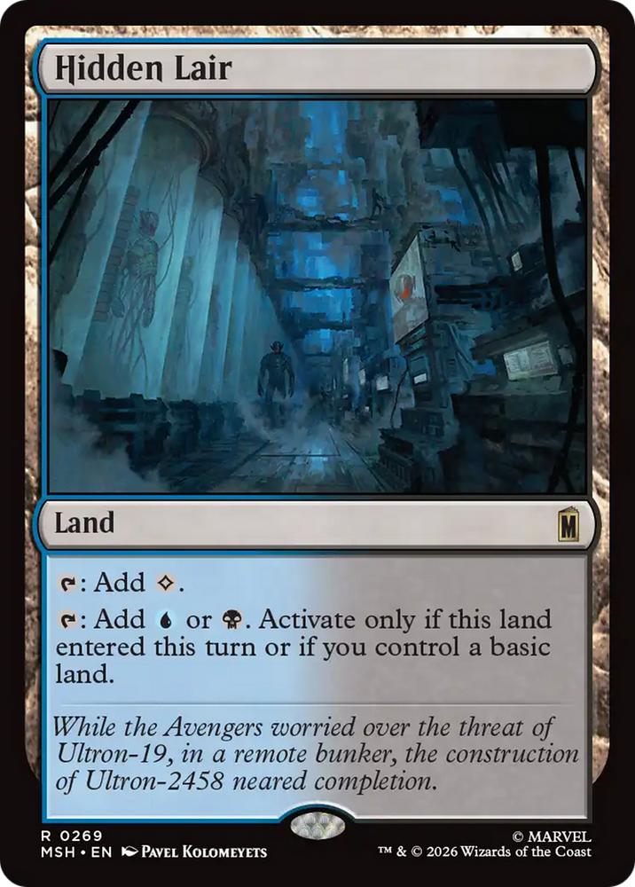 Hidden Lair [Marvel Super Heroes]