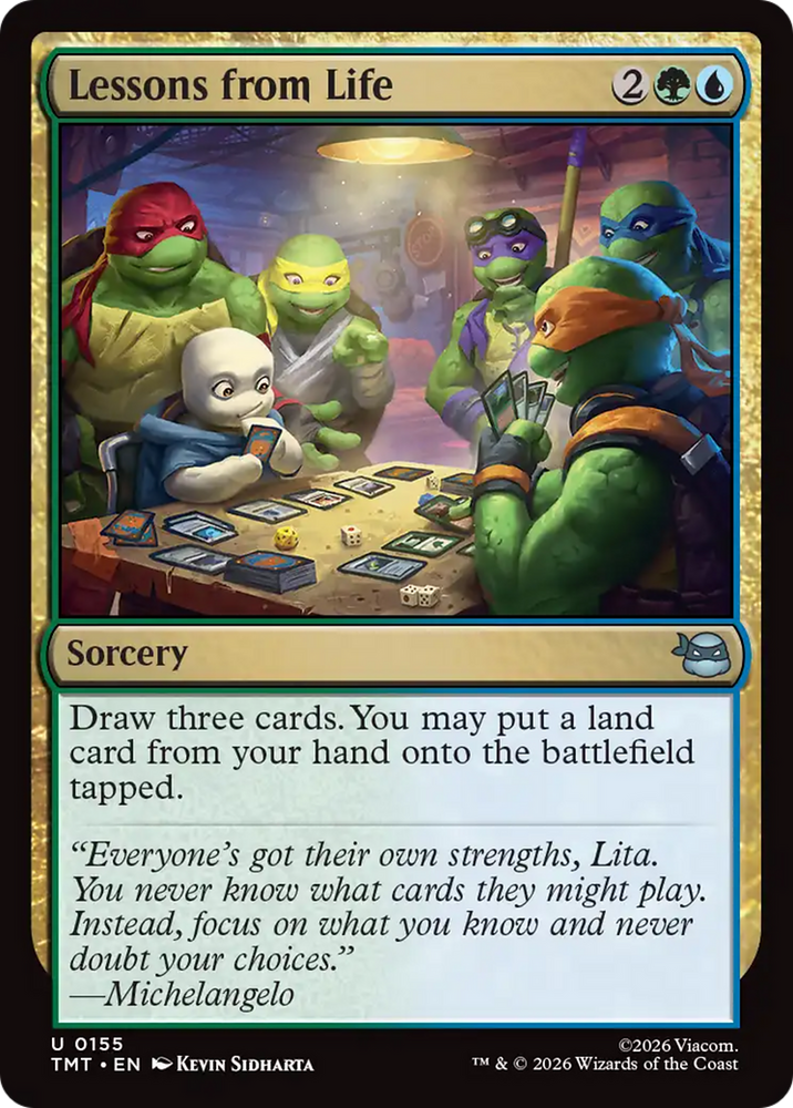 Lessons from Life [Teenage Mutant Ninja Turtles]