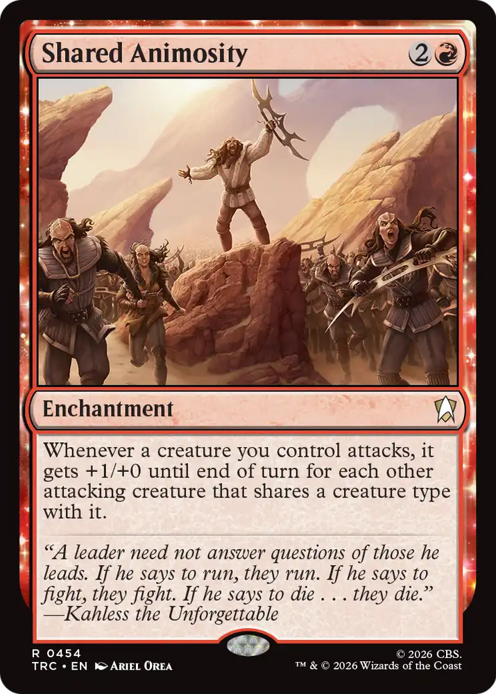 Shared Animosity (Surge Foil) [Star Trek Commander]