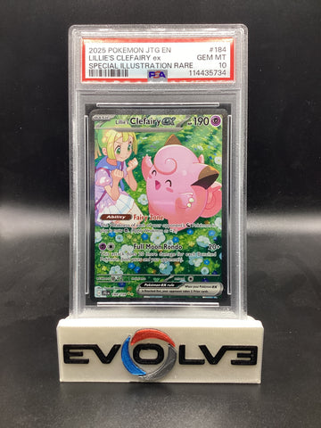 Lillie's Clefairy ex (184/159) [Pokemon Scarlet & Violet: Journey Together] PSA 10