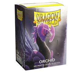 Dragon Shield: Standard 100ct Sleeves (Dual Matte) - Orchid